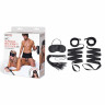 Эротический набор 4PC Bondage Bed Strap & Flogger Kit Эротический набор 4PC Bondage Bed Strap & Flogger Kit