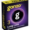 Презервативы с анестетиком для продления удовольствия Ganzo Long Love - 3 шт.