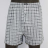 Хлопковые трусы-боксеры в клеточку