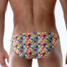 Яркие трусы-слипы с цветным геометрическим узором Яркие трусы-слипы с цветным геометрическим узором