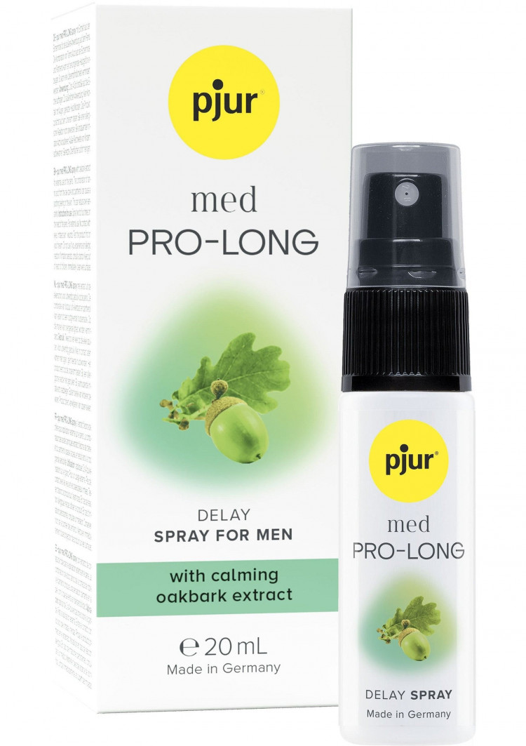 Пролонгирующий спрей с экстрактом дуба и пантенолом pjur MED Pro-long Spray - 20 мл. 