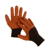 Нейлоновые перчатки с покрытием из вспененного латекса (размер 9)
