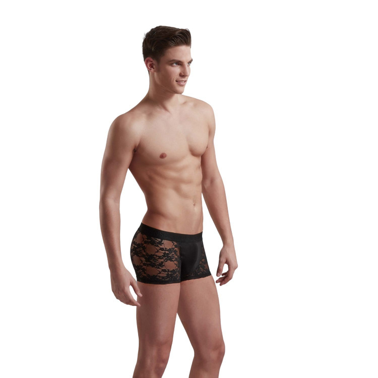 Мужские трусы-хипсы с кружевом Doreanse Black Lace 