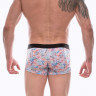 Мужские трусы-боксеры с принтом в виде штемпелей