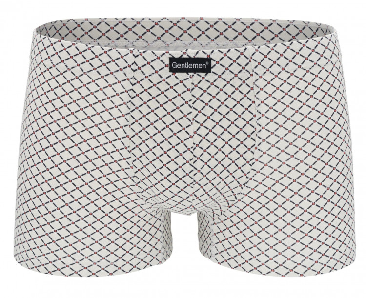Мужские трусы-шорты с рисунком-сеткой 