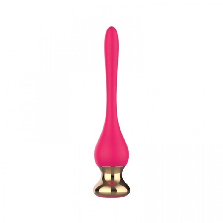 Розовый вибромассажер Nipple Vibrator - 14,5 см. 