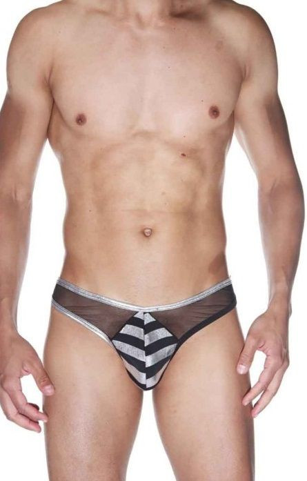 Стильные трусы-джоки в полосочку 