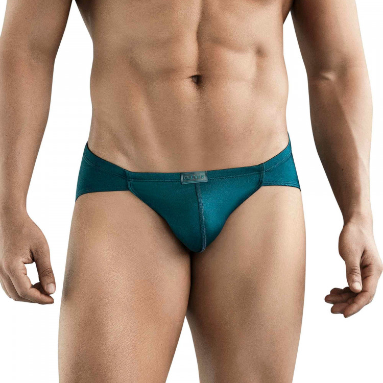 Бирюзовые мужские трусы-брифы Clever Celestial Brief 