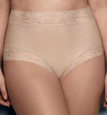 Трусики-слипы с высокой линией талии Soft lace 
