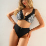 Раздельный купальник Marinello: принтованное бюстье и плавки