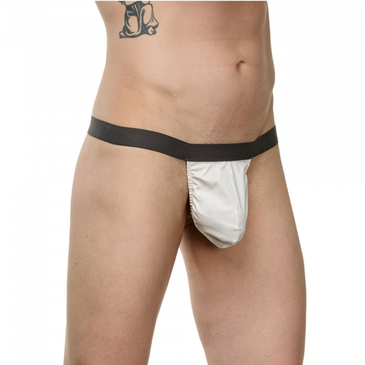 Мужские трусы-стринги на поясе-резинке 