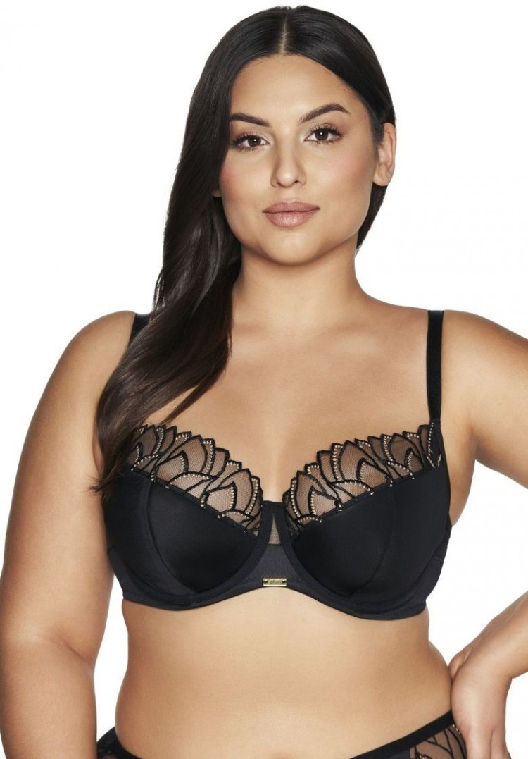 Бюстгальтер Miray с чашками +size на тонком поролоне 