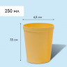Набор для рассады: 18 стаканов (250 мл.) и поддон (40х20 см)
