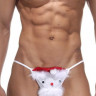 Мужские трусы-стринги с Санта Клаусом