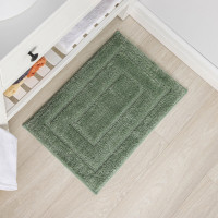 Зеленый коврик для дома «Мягкость» (40х60 см)