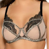 Бюстгальтер с леопардовой отделкой мягких чашек