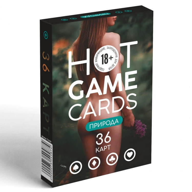 Игральные карты Hot Game Cards «Природа» 