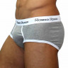 Комплект из 3 цветных трусов-брифов с контрастной резинкой Комплект из 3 цветных трусов-брифов с контрастной резинкой