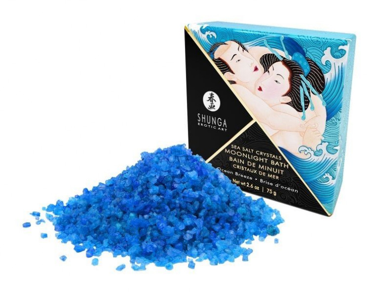 Соль для ванны Bath Salts Ocean Breeze с ароматом морской свежести - 75 гр. 