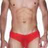 Красные мужские трусы-бразилиана Красные мужские трусы-бразилиана
