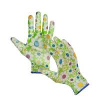Нейлоновые перчатки с ПВХ-полуобливом (размер 10)