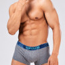 Мужские трусы-боксеры с резинкой джинсового цвета