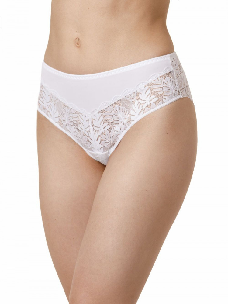 Женские трусики-слипы с кружевом 