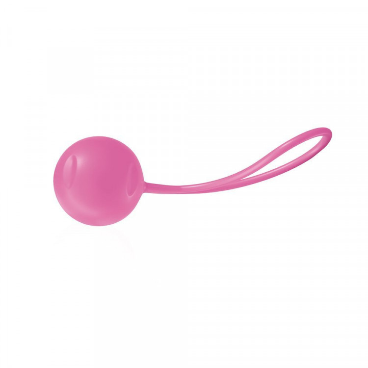 Нежно-розовый вагинальный шарик Joyballs Trend Single 