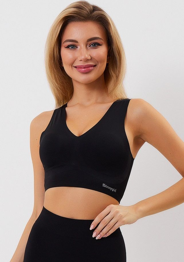 Набор из 3 бесшовных бюстгальтеров-топов 