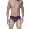 Сексуальные фиолетовые блестящие трусы-джоки Сексуальные фиолетовые блестящие трусы-джоки