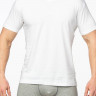 Хлопковая мужская футболка с коротким рукавом