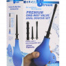 Анальный душ с 3 насадками Premium One-way Valve Anal Douche Set