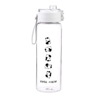 Прозрачная бутылка для воды «Вперёд - к цели!» (810 мл.)