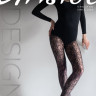 Женственные колготки с орнаментом Fashion