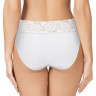 Высокие трусики-слипы с широкой кружевной оторочкой Dolce Micro Высокие трусики-слипы с широкой кружевной оторочкой Dolce Micro